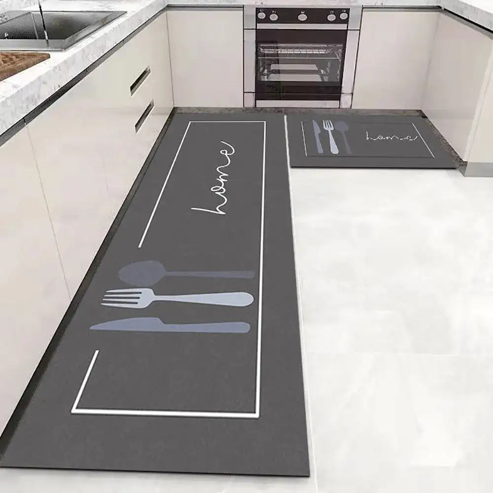 Alfombrilla de cocina moderna antideslizante