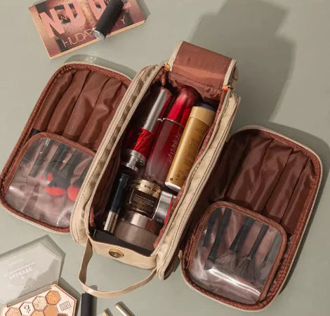 Bolsa de viaje grande para cosméticos