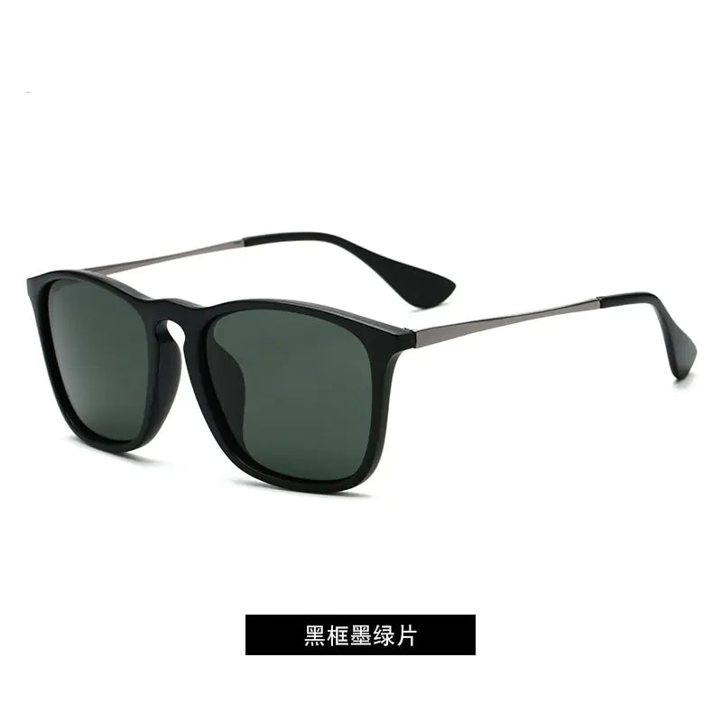 Gafas de sol clásicas con espejo negro