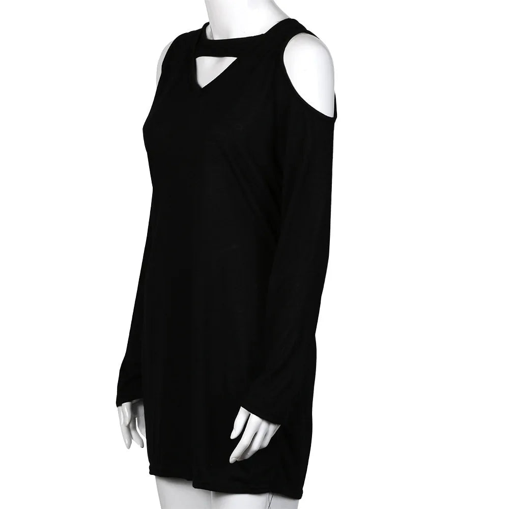 Vestido de algodón con espalda de calavera