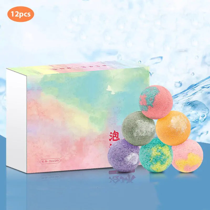 Juego de bombas de baño orgánicas