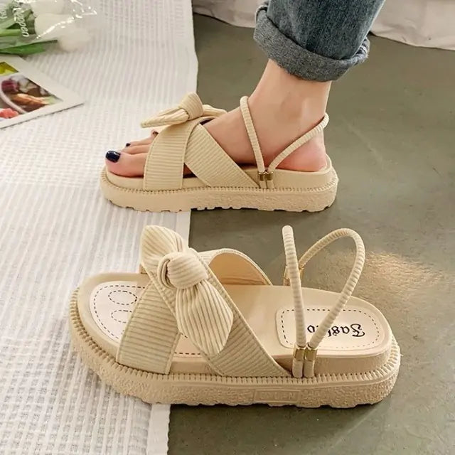 Zapatillas de verano para dama con estilo de hadas y nuevo estilo
