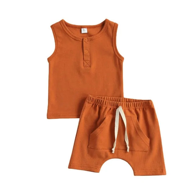 Conjunto de ropa de verano para bebés