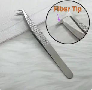 Pinzas de precisión para extensiones de pestañas de gran volumen