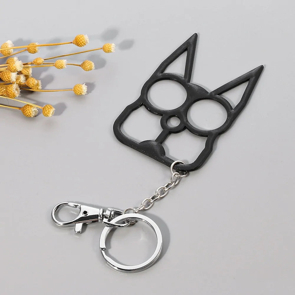 Llavero de gato: elegante joyería de aleación de moda para mujeres y niñas