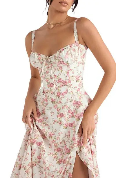 Vestidos plisados ​​vintage elegantes