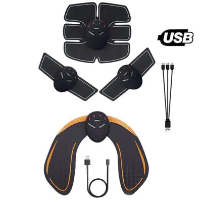 Estimulador muscular eléctrico, masajeador de fitness