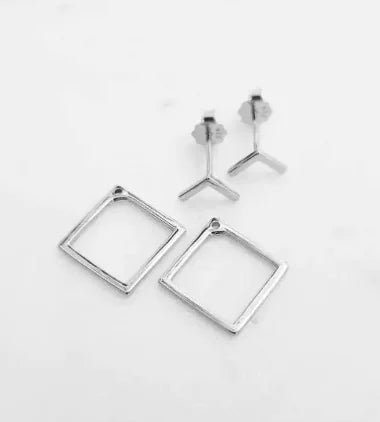 Pendientes geométricos sencillos y elegantes
