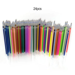 Colorful Gel Pen Fluorescent Refills