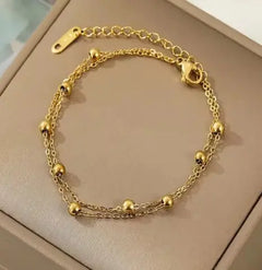 Multi-Layer Anklet for Women