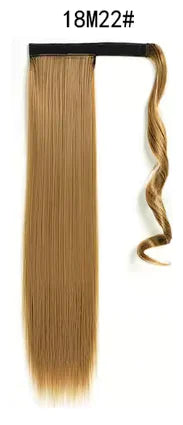 Clip-In Long Straight Ponytail Extension for Women