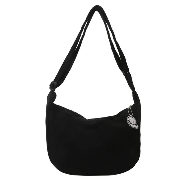 Bolsos bandolera de pana para mujer