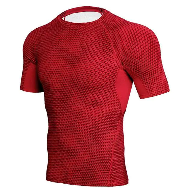 Camiseta de running para hombre de secado rápido