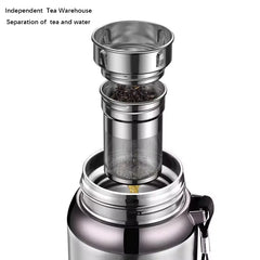 Smart Thermos with LED Display & Tea Filter