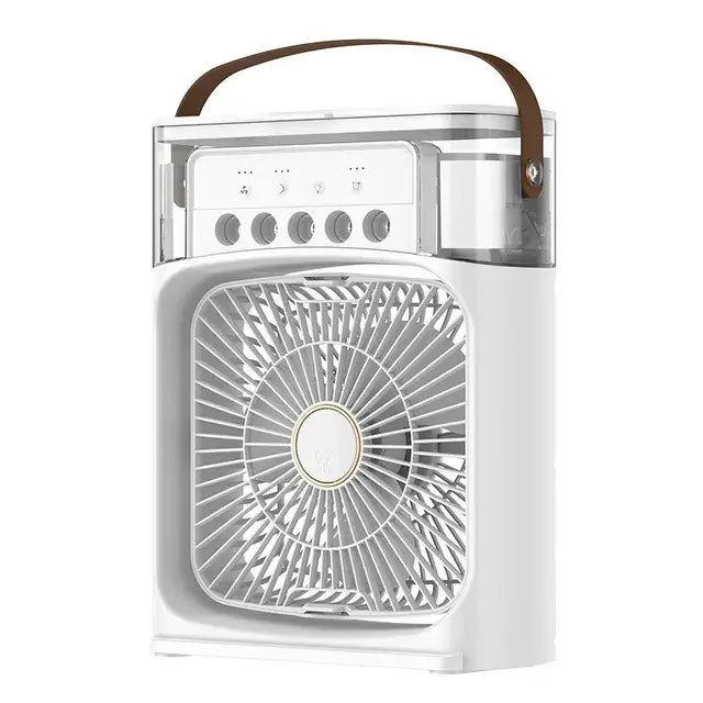 Enfriador de aire y humidificador portátil de 3 velocidades para oficina