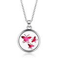 Collar con colgante de aromaterapia y difusor de aceites esenciales