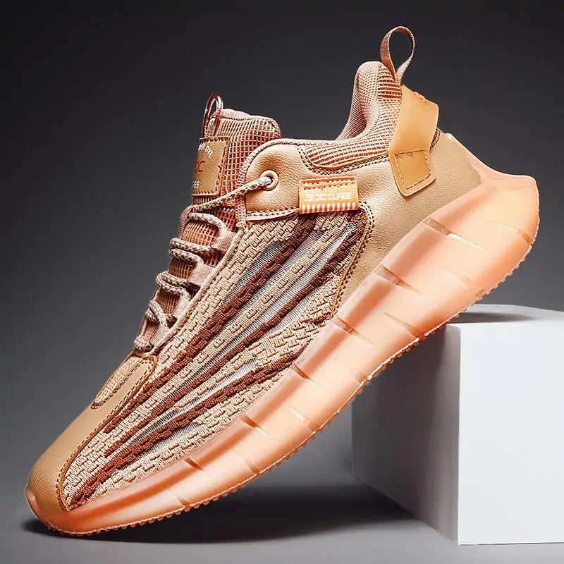 Zapatillas de running reflectantes para hombre 2021: zapatillas transpirables de alta calidad