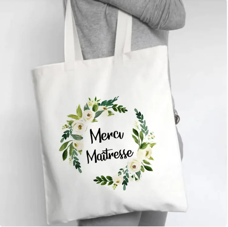Bolsa de lona Fleur