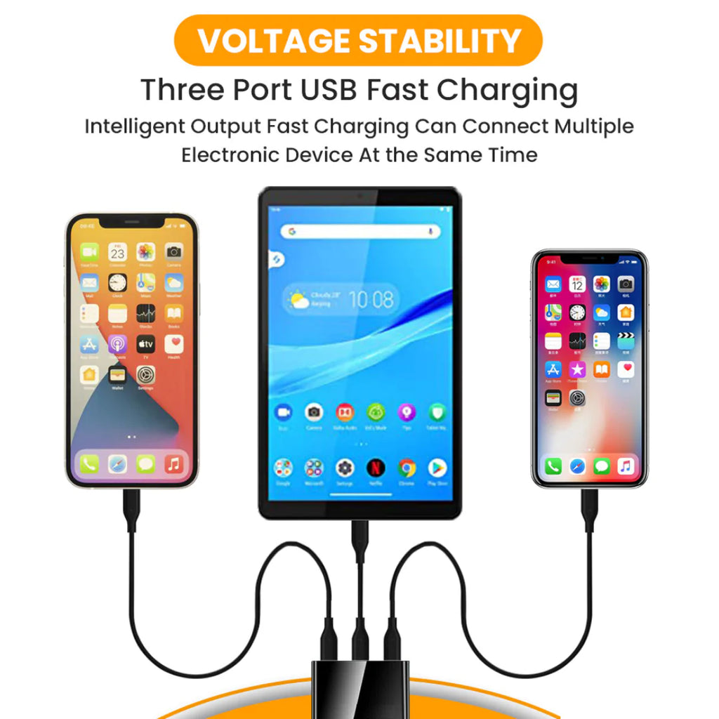 Cargador de pared con concentrador USB Fast Charge 3.0
