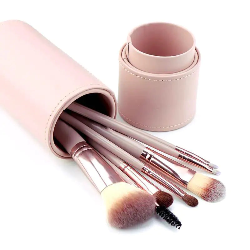 Kit de pinceles OmyBrush con estuche de cuero