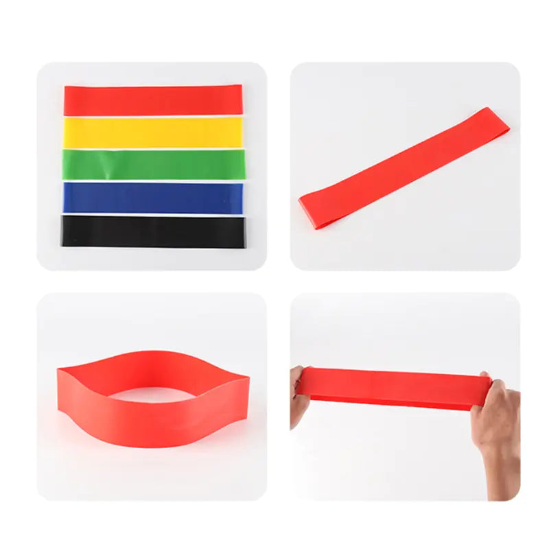 Bandas elásticas de resistencia para yoga