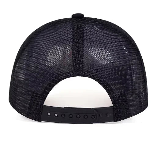 Gorra de hip hop con cúpula negra