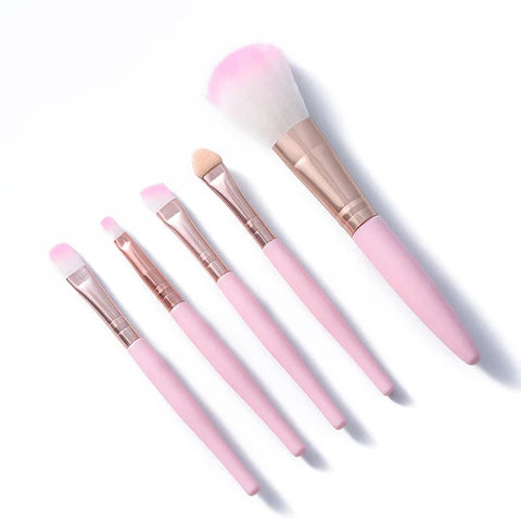 5 piezas de brochas de maquillaje, herramientas de belleza, maquillaje