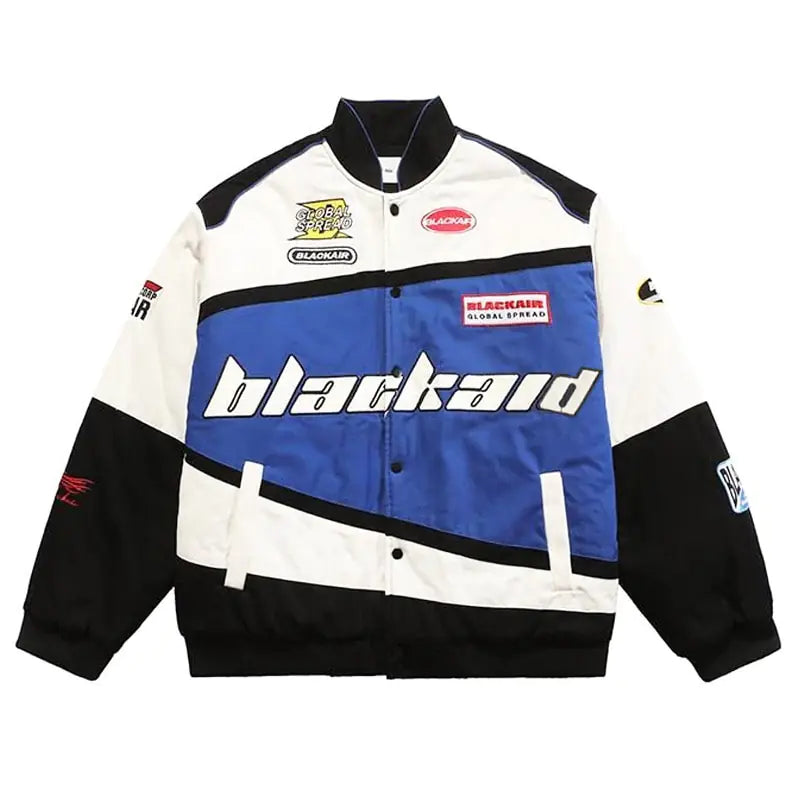 Chaqueta estilo hip hop retro Y2K