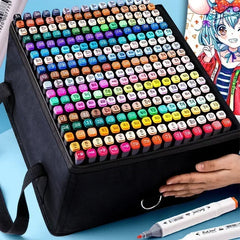 168 Color Marker Pen Set