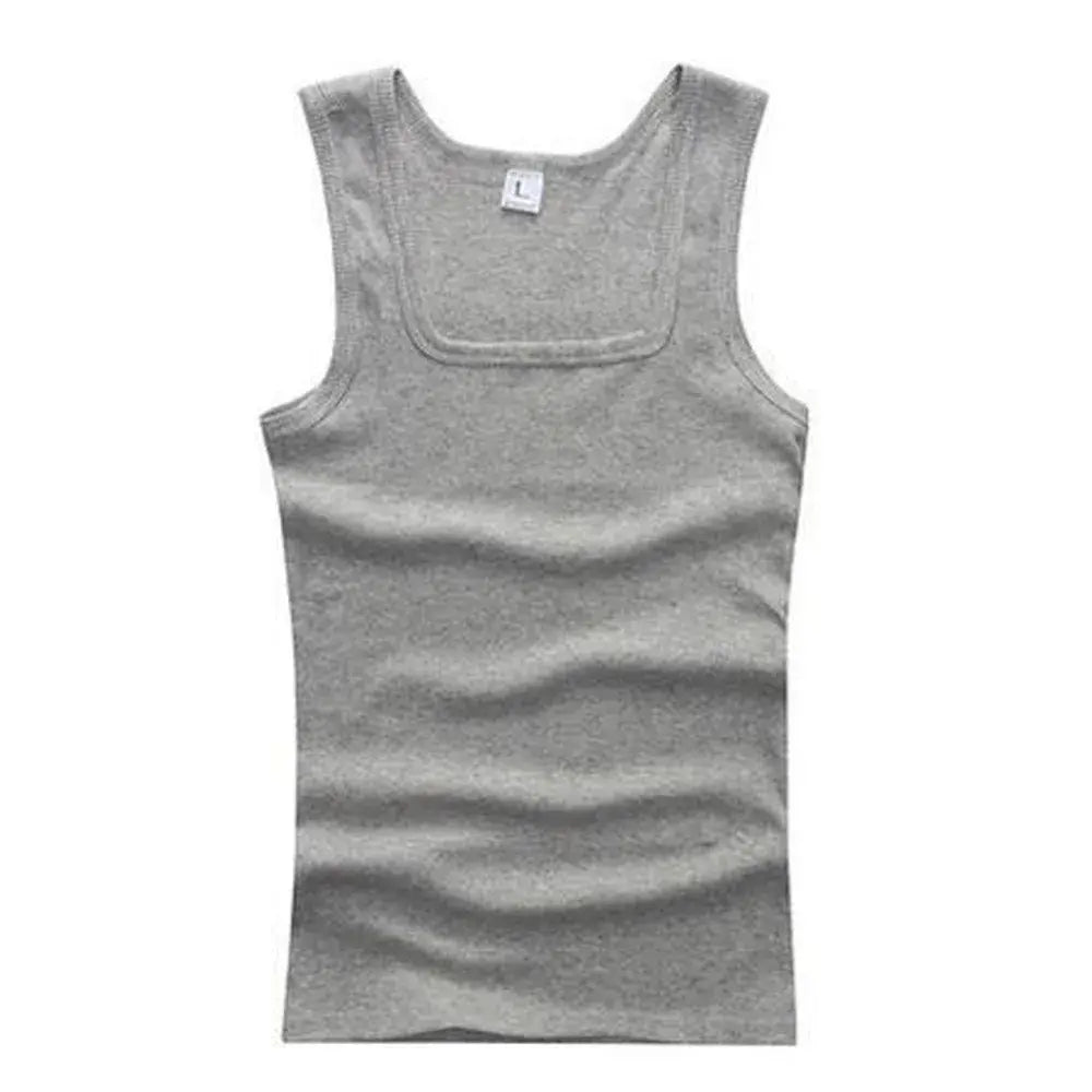 Camisetas sin mangas elegantes de talla grande para hombre