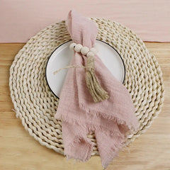 Pink Gauze Cotton Napkin