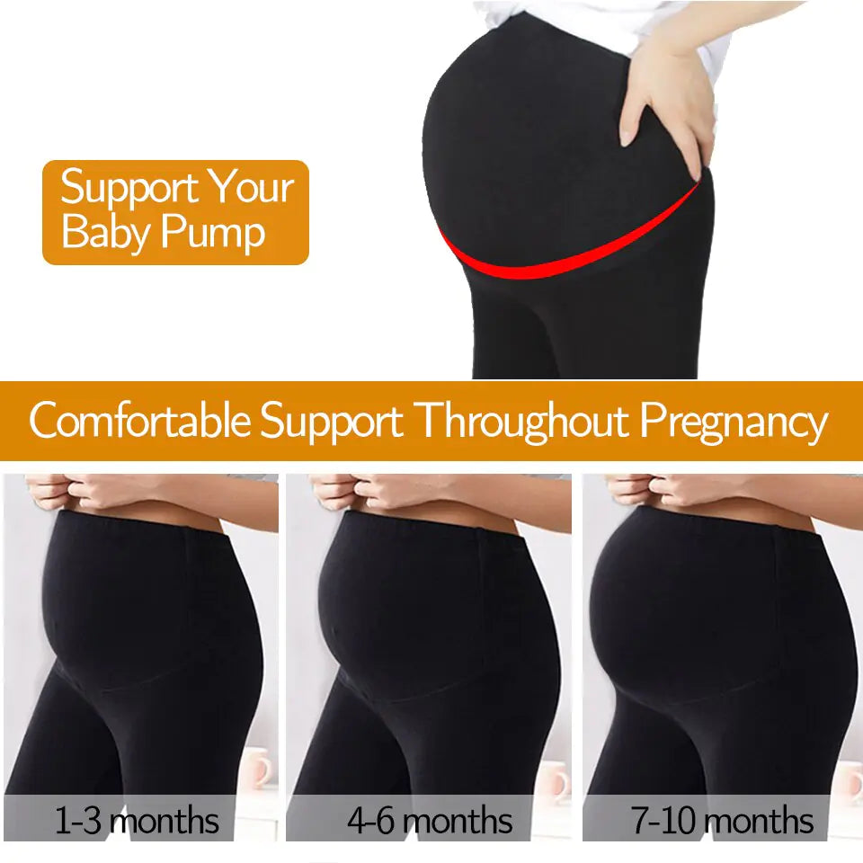 Leggings de maternidad de cintura alta