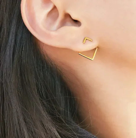 Pendientes geométricos sencillos y elegantes