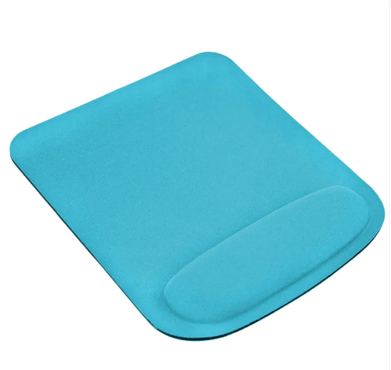 Oversized Non-Slip Gaming Mouse Pad with Pure Color Wristband