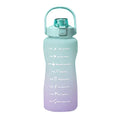 2L Large Capacity Water Bottle Straw Cup