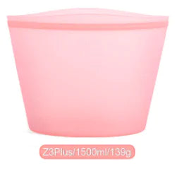 Bolsas de almacenamiento reutilizables de silicona PEVA para alimentos frescos