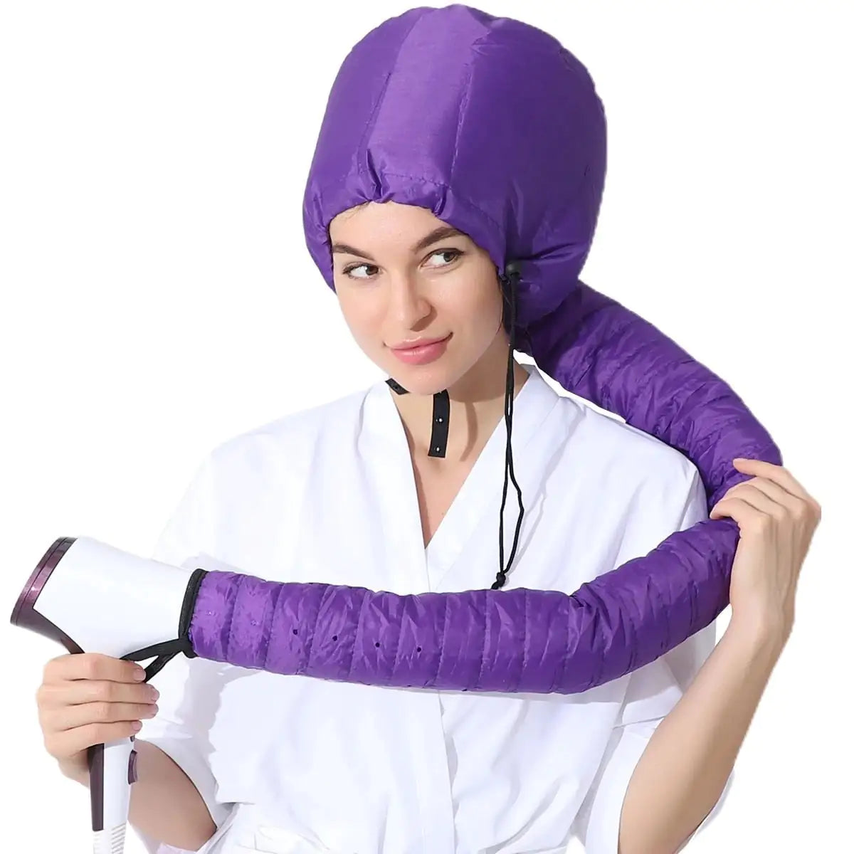 Gorro secador de aire caliente portátil para permanente de cabello