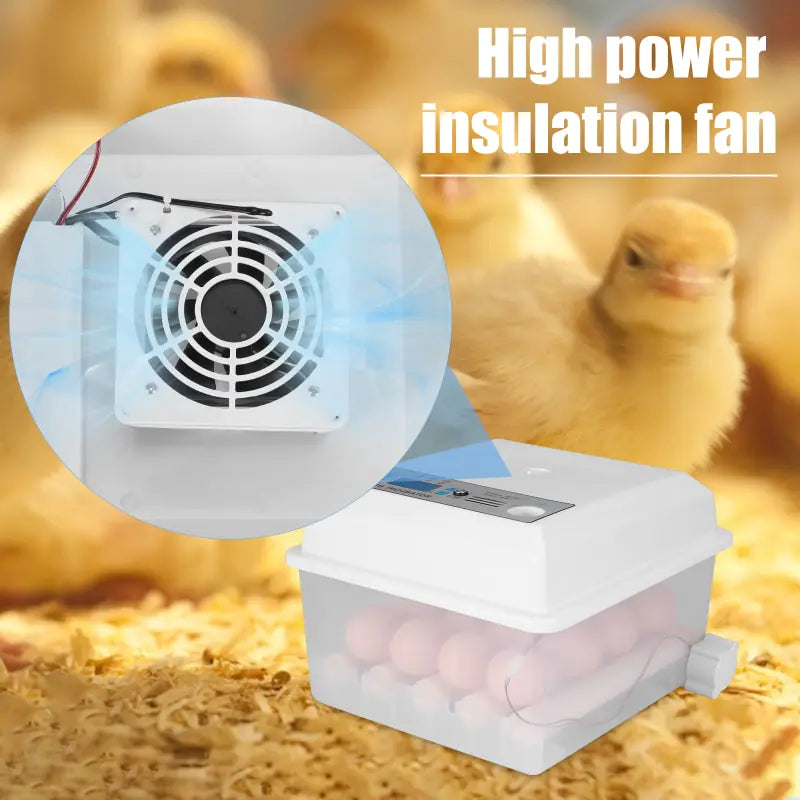 Incubación eficiente para crías sanas garantizada