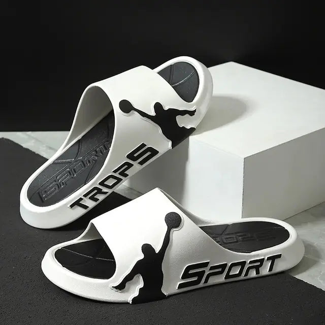 JOYWILL 2022 Zapatillas de verano para hombre, zapatos para exteriores para hombre, antideslizantes