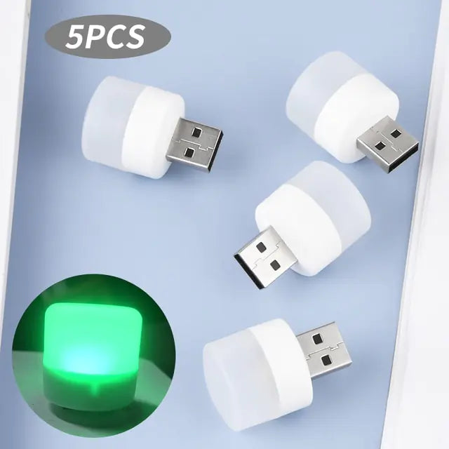Lámpara con enchufe mini USB de 5 V y 1 W