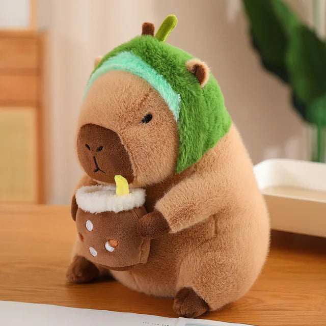 Juguetes de peluche de capibara de dibujos animados