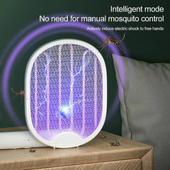 4 in 1 Electric Mosquito Killer Fly Swatter Tra