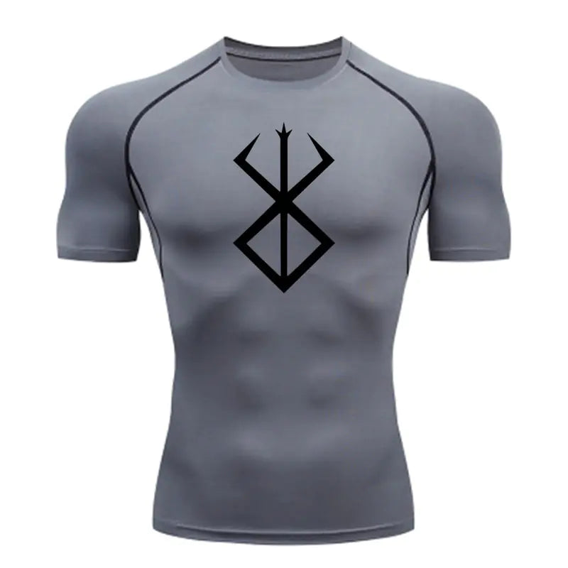 Camiseta de compresión para correr en verano