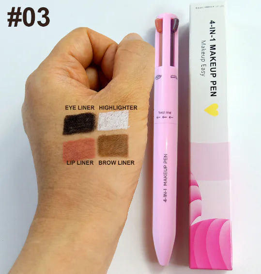 Lápiz de maquillaje 4 en 1